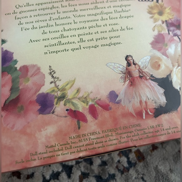 Vintage Mattel 2000 Collector Edition Fairy Of The Garden Barbie Doll - Picture 3 of 10